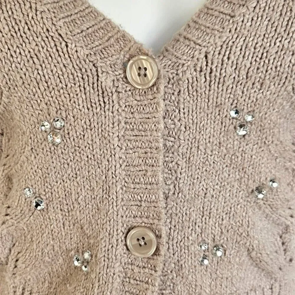 abercrombie cottagecore lace cardigan - Picture 3 of 6